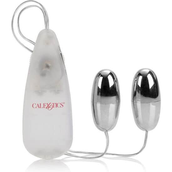 California Exotics - Balas Vibratórias Prata Duo