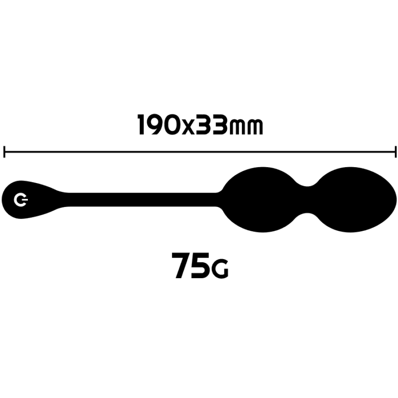 Rithual - Bolas De Kegel Vibratórias Recarregveis Nisha Pretas - Image 6