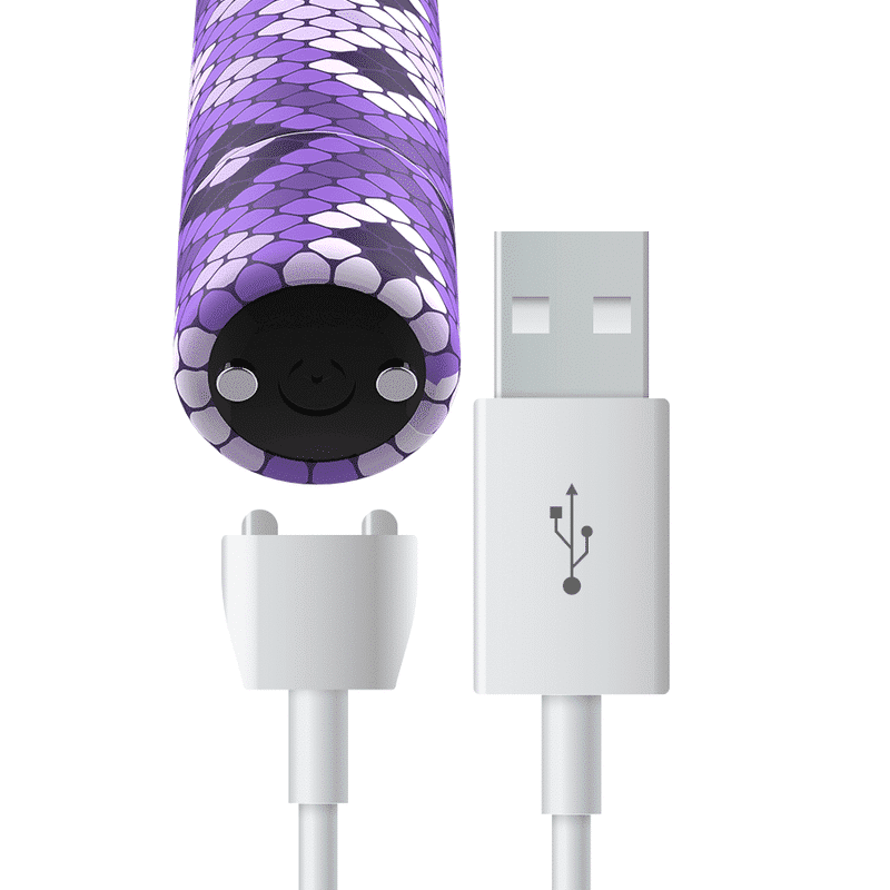 Custom Bullets - Rechargeable Snake Purple Magnetic Bullet 10v - Image 6