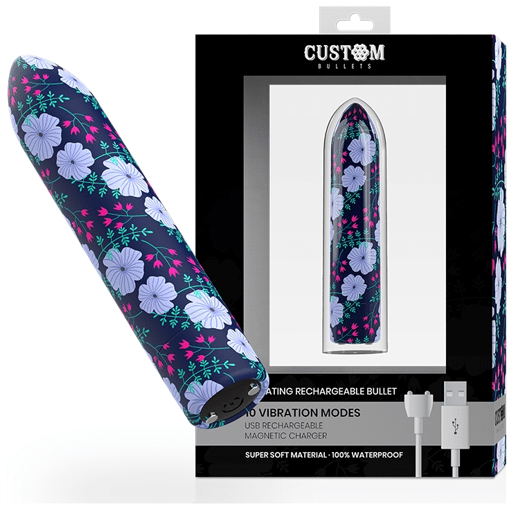 Custom Bullets - Personalizadas Balas Recarregáveis Primavera 10 Intensidades - Image 2