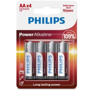 Philips - Bateria Alcalina Da Philips Power Aa Lr6 * 4