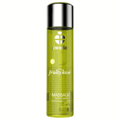 Swede - Fruity Love Óleo De Massagem Efeito De Aquecimento Baunilha E Pêra Dourada 120 Ml