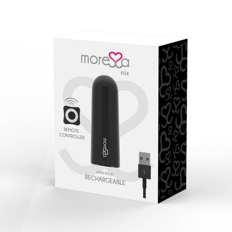 Moressa - Nix Vibrador Controle Remoto Preto - Image 3