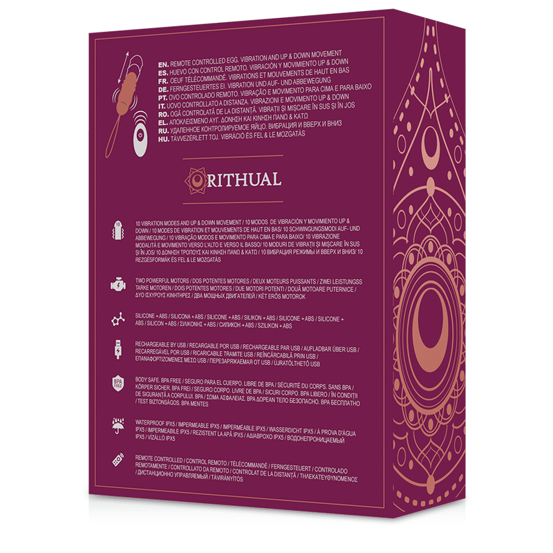 Rithual - Reva Egg Sistema De Controle Remoto Para Cima E Para Baixo + Vibrao - Image 7