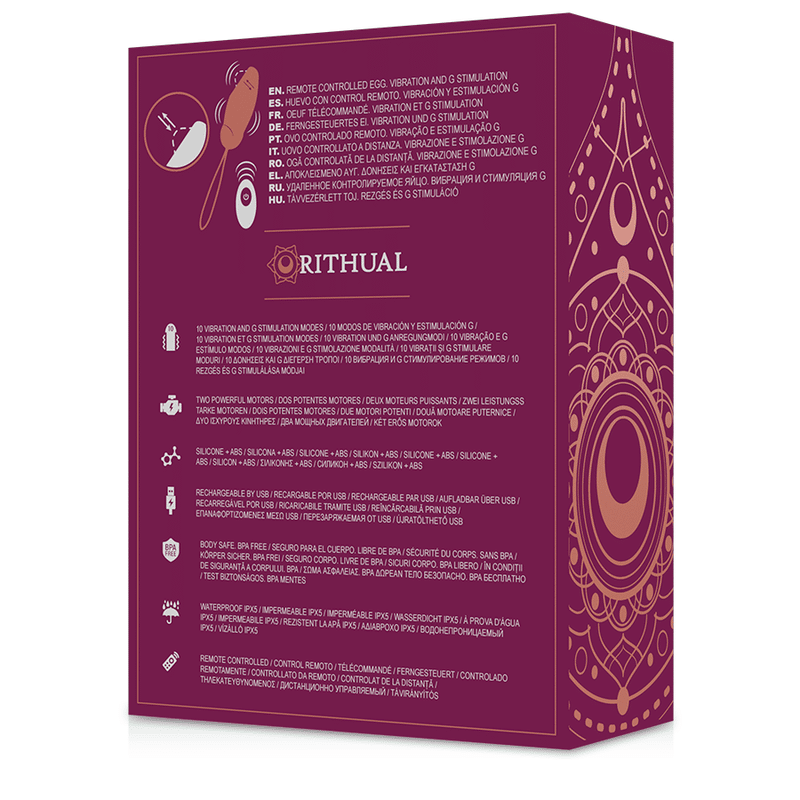 Rithual - Priya Ovo Controle Remoto Ponto-G + Vibrao - Image 8