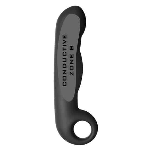 Electrastim - Ovid Silicone Preto Dildo - Image 4