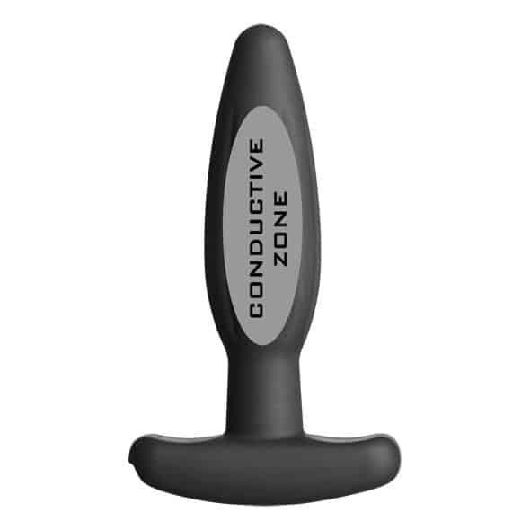 Electrastim - Plug Anal De Silicone Preto Rocker Pequeno - Image 2
