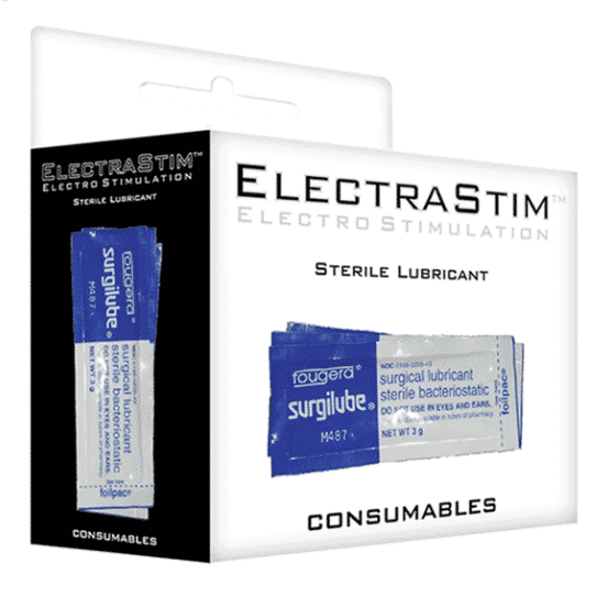 Electrastim - Pacote De Saquetas De Lubrificante Estéril