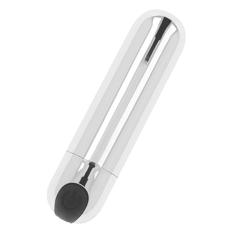 Ohmama - Bala Vibrante Prata 8 Cm - Image 2