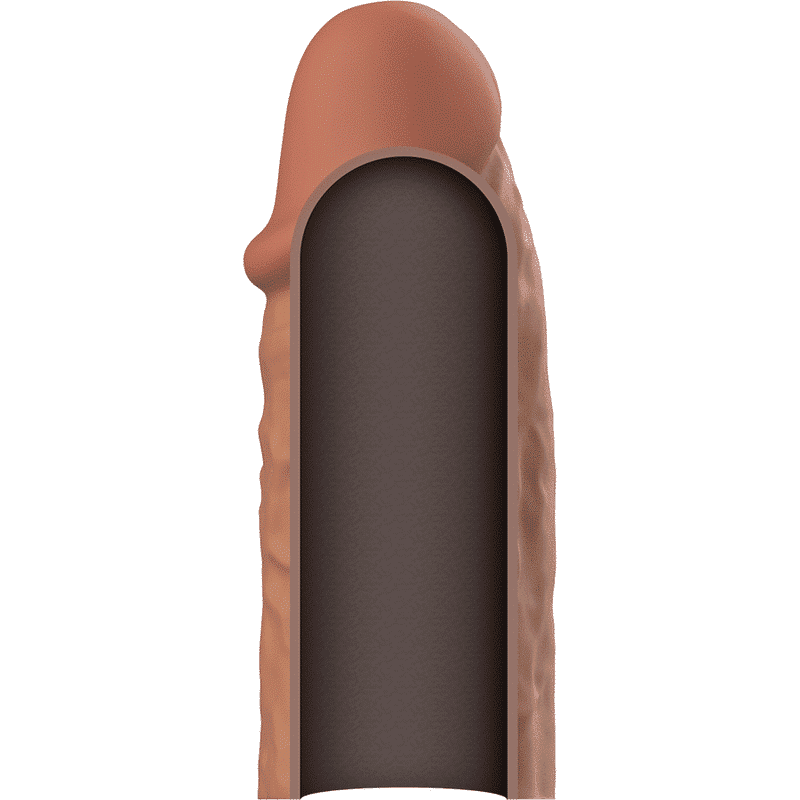 Virilxl - Extensão De Pênis De Silicone Líquido V3 Marrom - Image 5