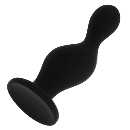Ohmama - Plug Anal De Silicone P-Point 12 Cm