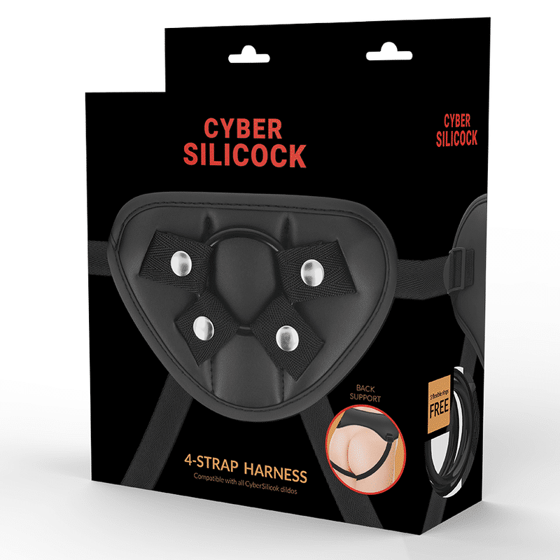 Cyber Silicock - Arnês De Cinta Com 3 Anéis Grátis - Image 5