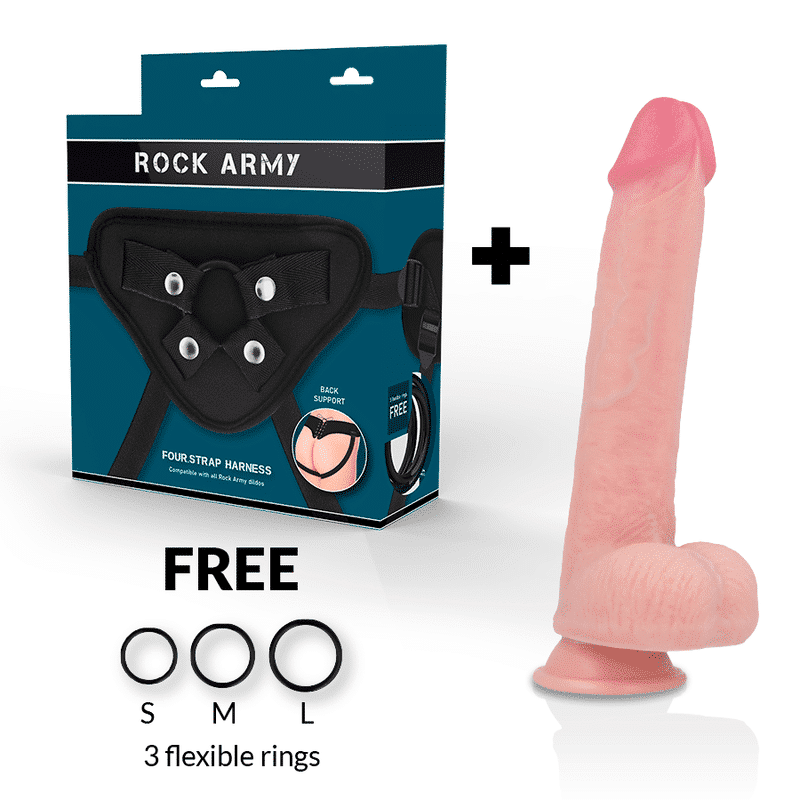 Rockarmy - Arn S + Dildo Silicone Líquido Premium Kingcobra 24 Cm -O- 4.77 Cm - Image 2