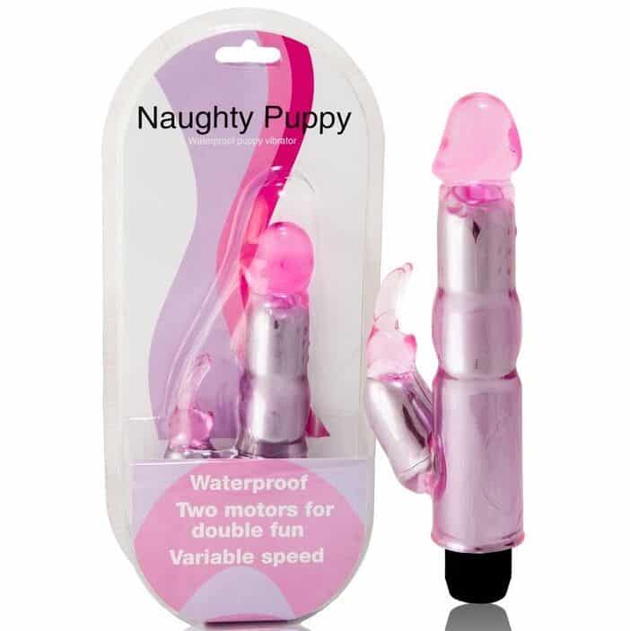 Baile - Vibrador Com Estimulador Rosa Ajustvel