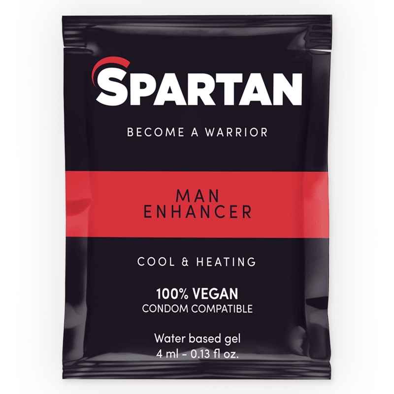 Spartan - Gel Aumentador De Ereção Com Efeito Frio Quente 100% Vegano 4ml