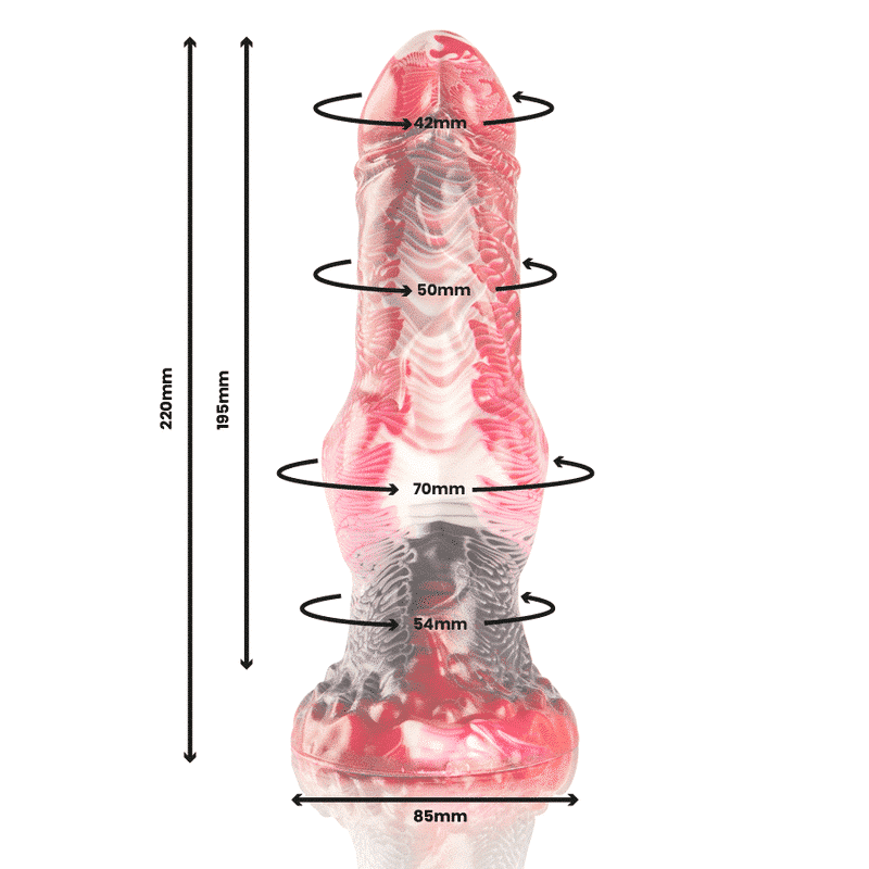 Epic - Helios Dildo Com Testículos Calor E Êxtase - Image 3