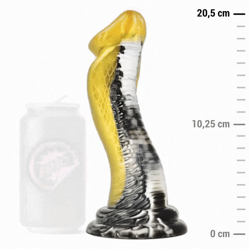 Epic - Drakon Dildo Amarelo Cobra