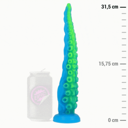 Epic - Scylla Fluorescente Fino Tentculo Dildo Tamanho Grande