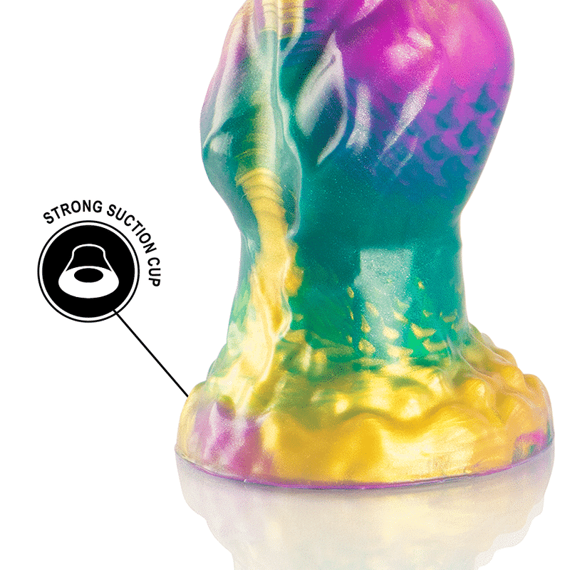 Epic - Iris Dildo Com Testículos De Prazer Arco-Íris - Image 8