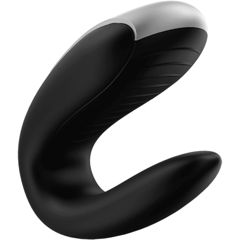Satisfyer - Vibrador Double Fun Partner Preto - Image 5