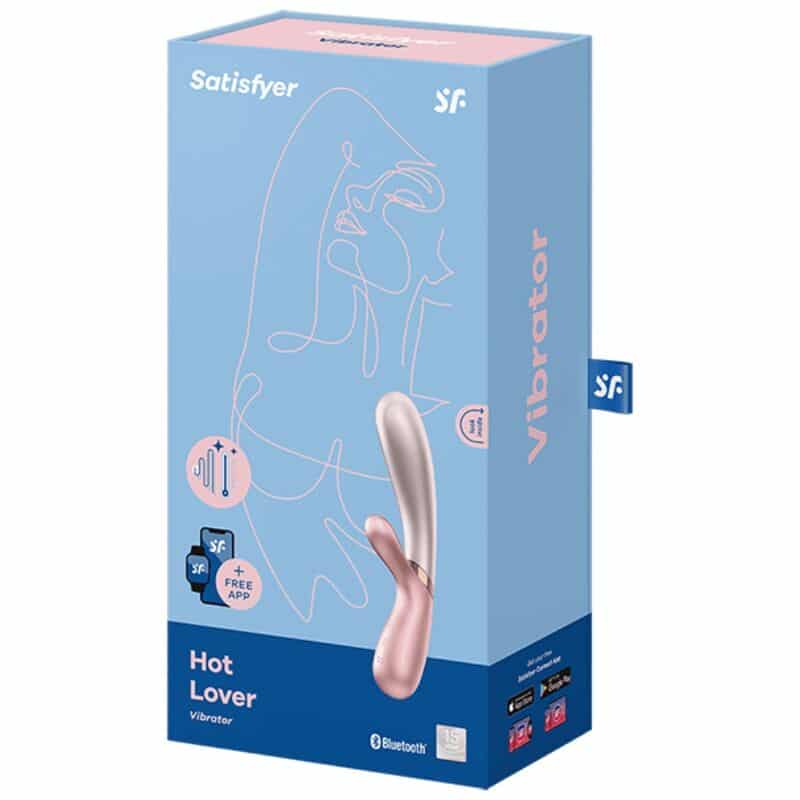 Satisfyer - Vibrador Hot Lover Rosa & Bege - Image 4