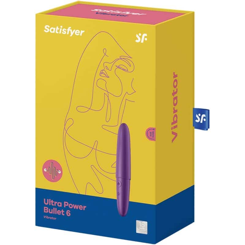 Satisfyer - Ultra Power Bullet 6 Roxo - Image 3