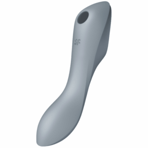 Satisfyer - Vibrador De Pulso De Ar Curvy Trinity 3 Cinza