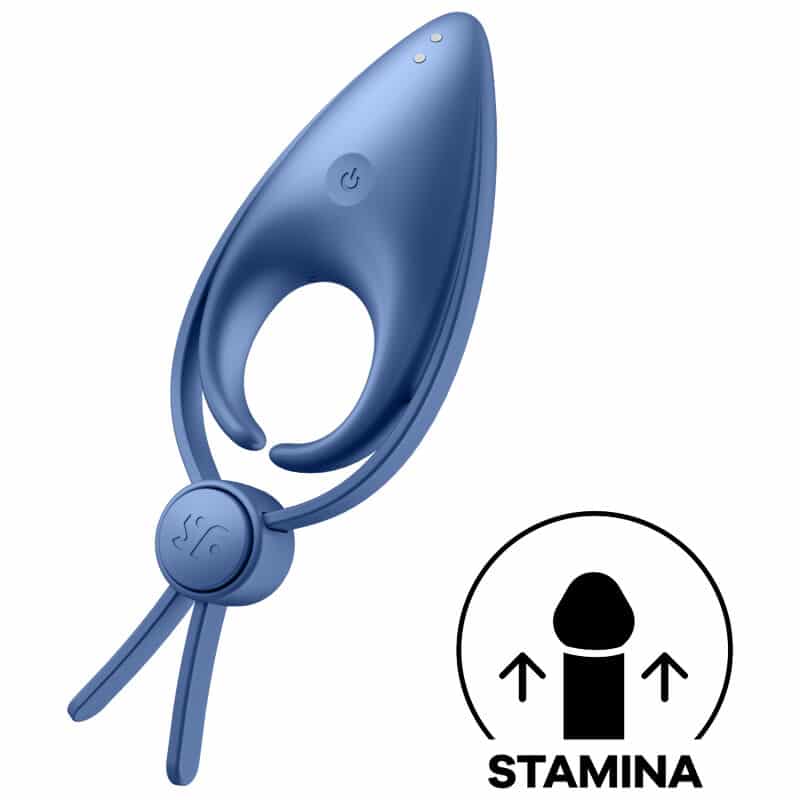 Satisfyer - Vibrador Sniper Ring Azul