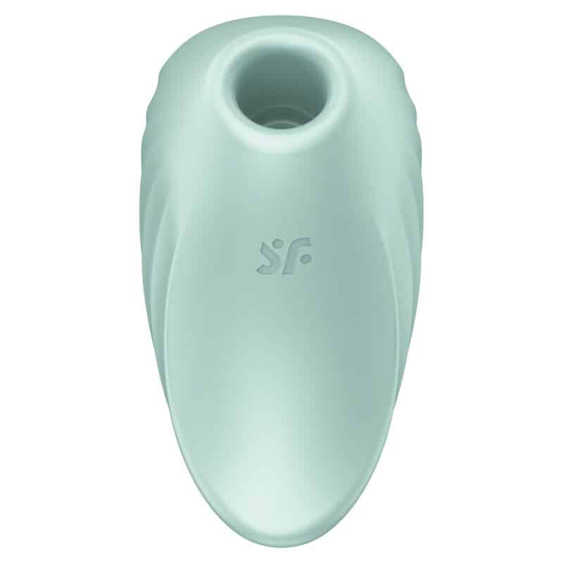 Satisfyer - Estimulador E Vibrador De Pulso De Ar Pearl Diver Verde - Image 2