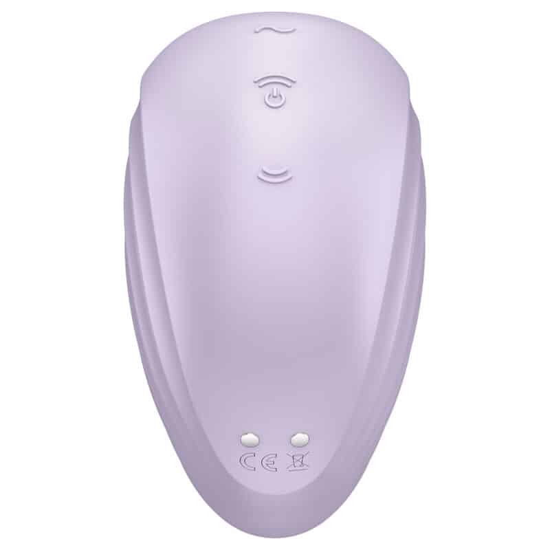 Satisfyer - Estimulador E Vibrador De Pulso De Ar Pearl Diver Violeta - Image 3