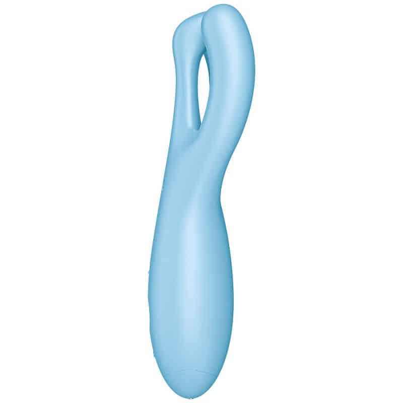Satisfyer - App Vibrador Threesome 4 Azul - Image 3