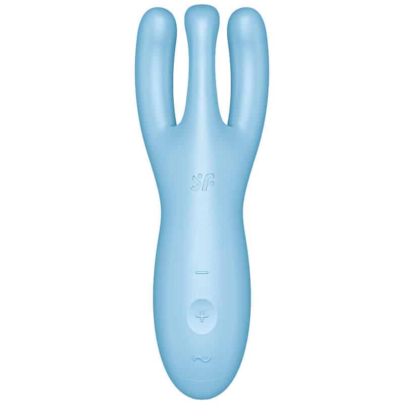 Satisfyer - App Vibrador Threesome 4 Azul - Image 2