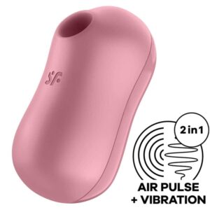 Satisfyer - Estimulador E Vibrador De Pulso De Ar Cotton Candy Rosa