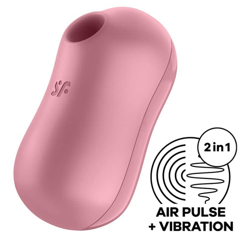 Satisfyer - Estimulador E Vibrador De Pulso De Ar Cotton Candy Rosa