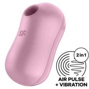 Satisfyer - Estimulador E Vibrador De Pulso De Ar Cotton Candy Lilás