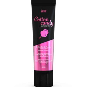 Intt Lubricants - Lubrificante Íntimo À Base De Água Delicioso Sabor De Algodão Doce