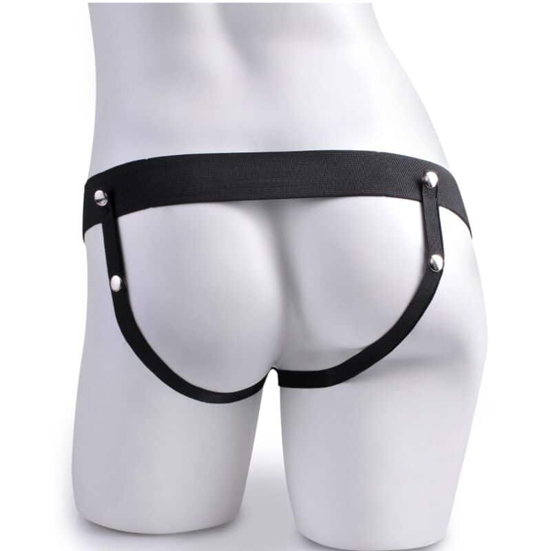 Fetish Fantasy Series - Arnês Ajustvel Com Controle Remoto Pênis Realista Com Testículos Recarregveis E Vibrador 15 Cm - Image 5