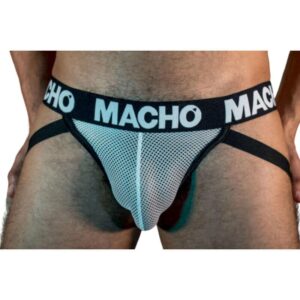 Macho - Mx26x1 Jock Grid Branco M