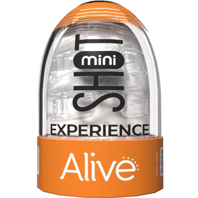 Alive - Shot Experience Mini Masturbador Transparente - Image 5