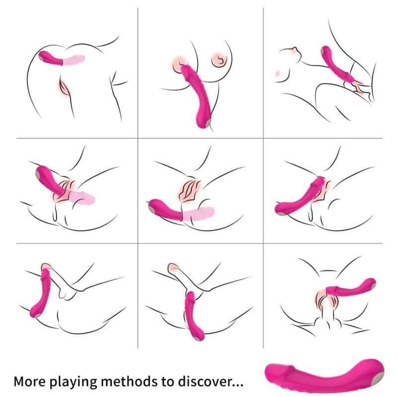 Armony - Dildo Vibrador Ponto-G Silicone Roxo - Image 2