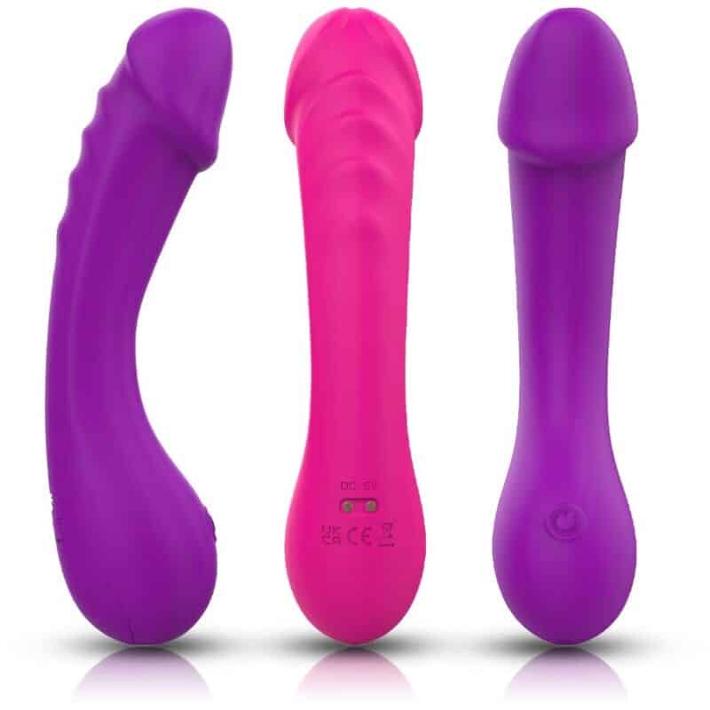 Armony - Dildo Vibrador Ponto-G Silicone Roxo - Image 5