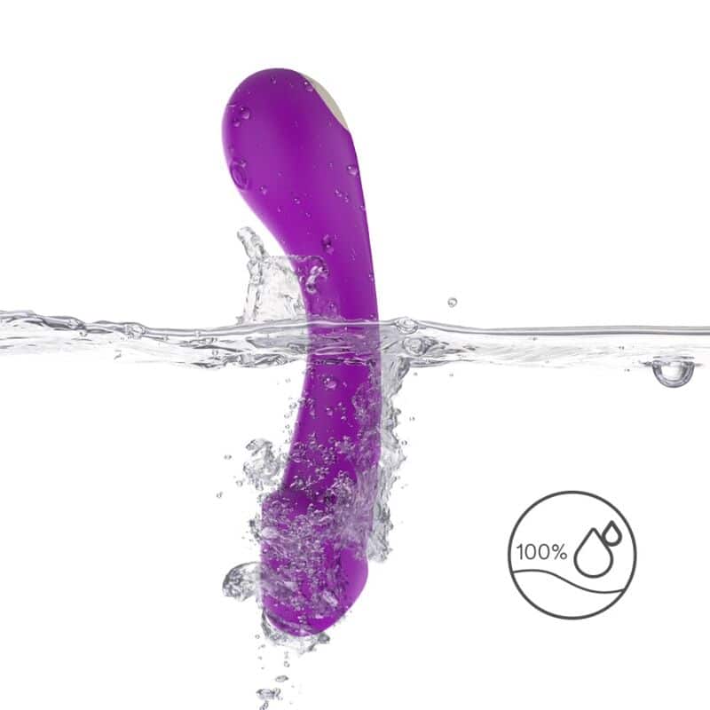 Armony - Dildo Vibrador Ponto-G Silicone Roxo - Image 4