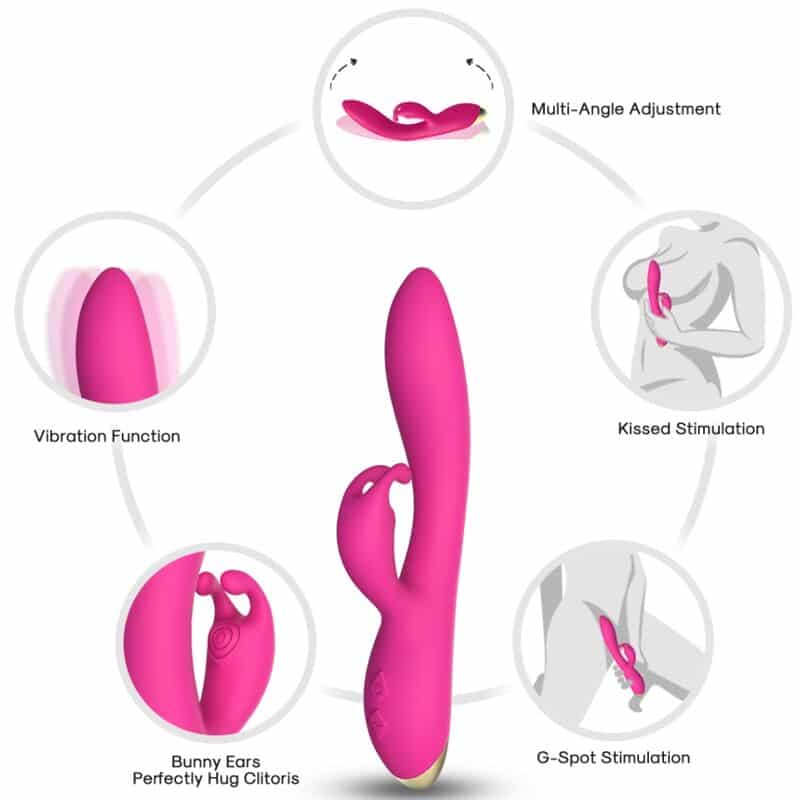 Armony - Bonnie Vibrador Coelho Fúcsia - Image 2