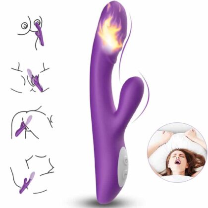 Armony - Vibrador Spark Efeito Calor Roxo