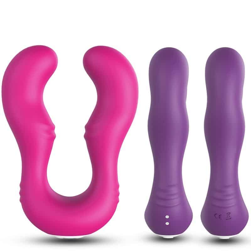 Armony - Vibrador Seraph Duplo Controle Remoto Roxo - Image 5