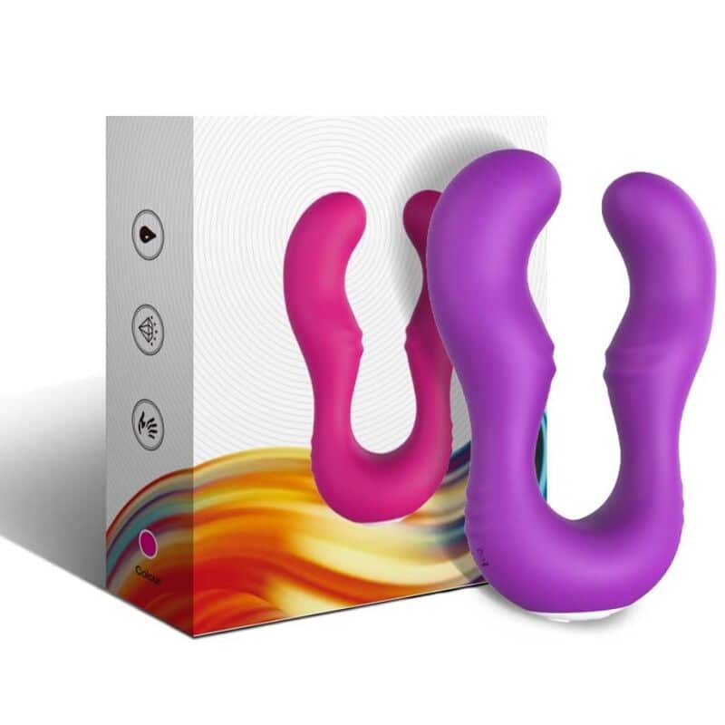 Armony - Vibrador Seraph Duplo Controle Remoto Roxo - Image 6