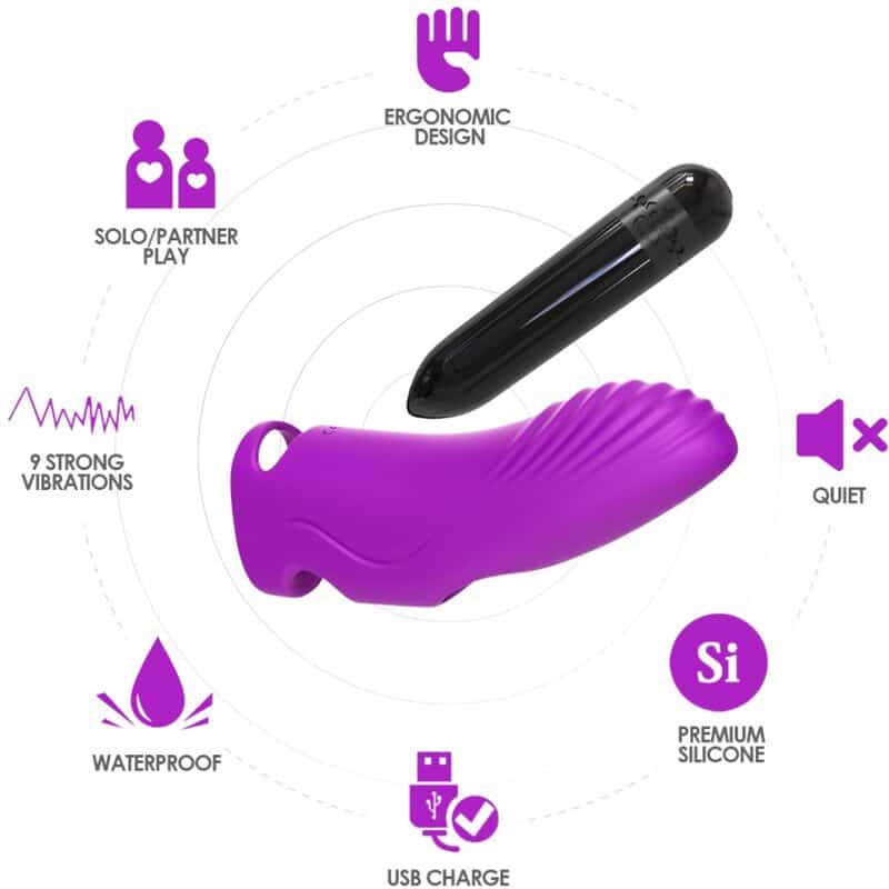 Armony - Aurora Vibrador Dedo Roxo - Image 3