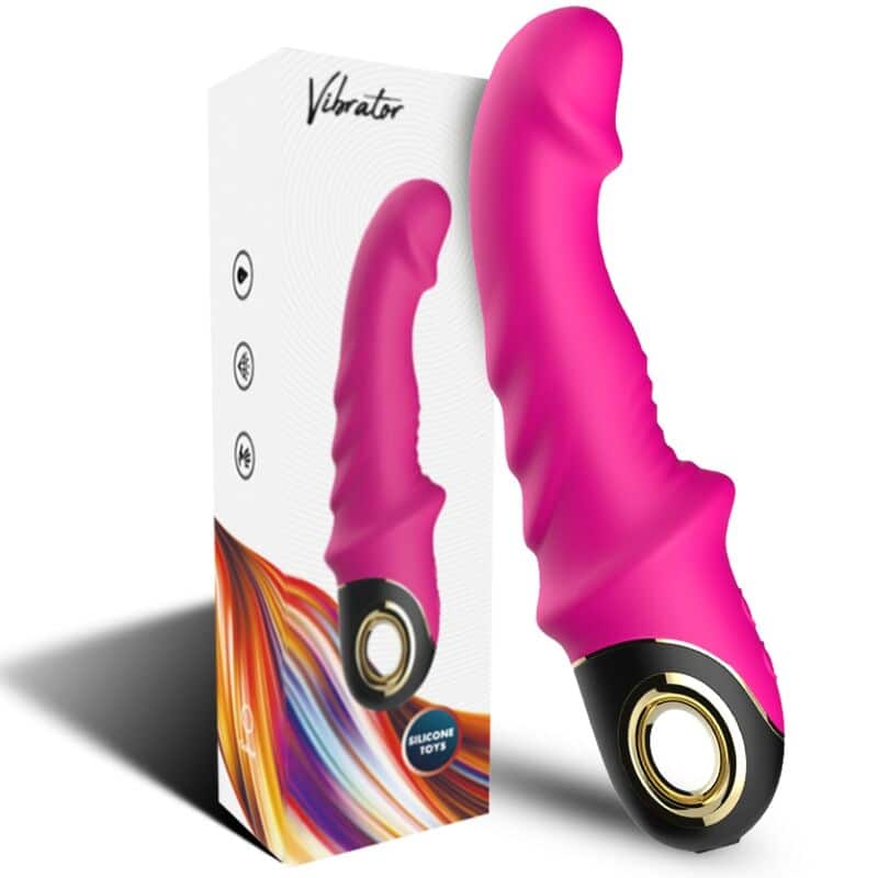 Armony - Joyblade Dildo Vibrador Rotador Fúcsia - Image 5