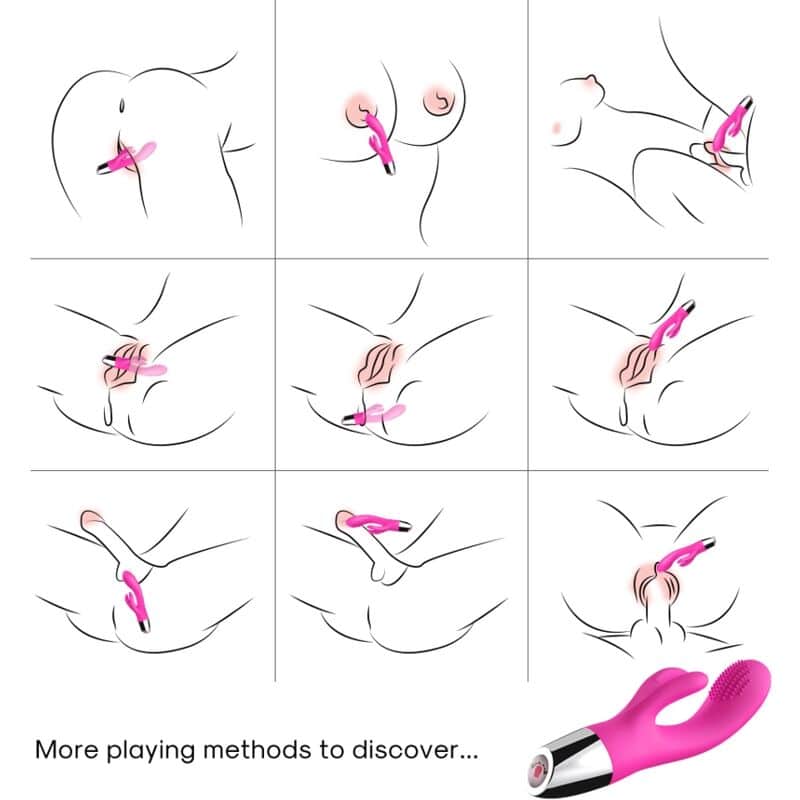 Armony - Vibrador Coelho Fúcsia - Image 2