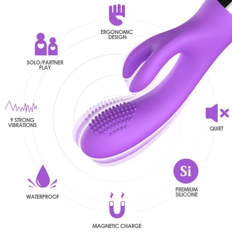 Armony - Vibrador Coelho Roxo - Image 3